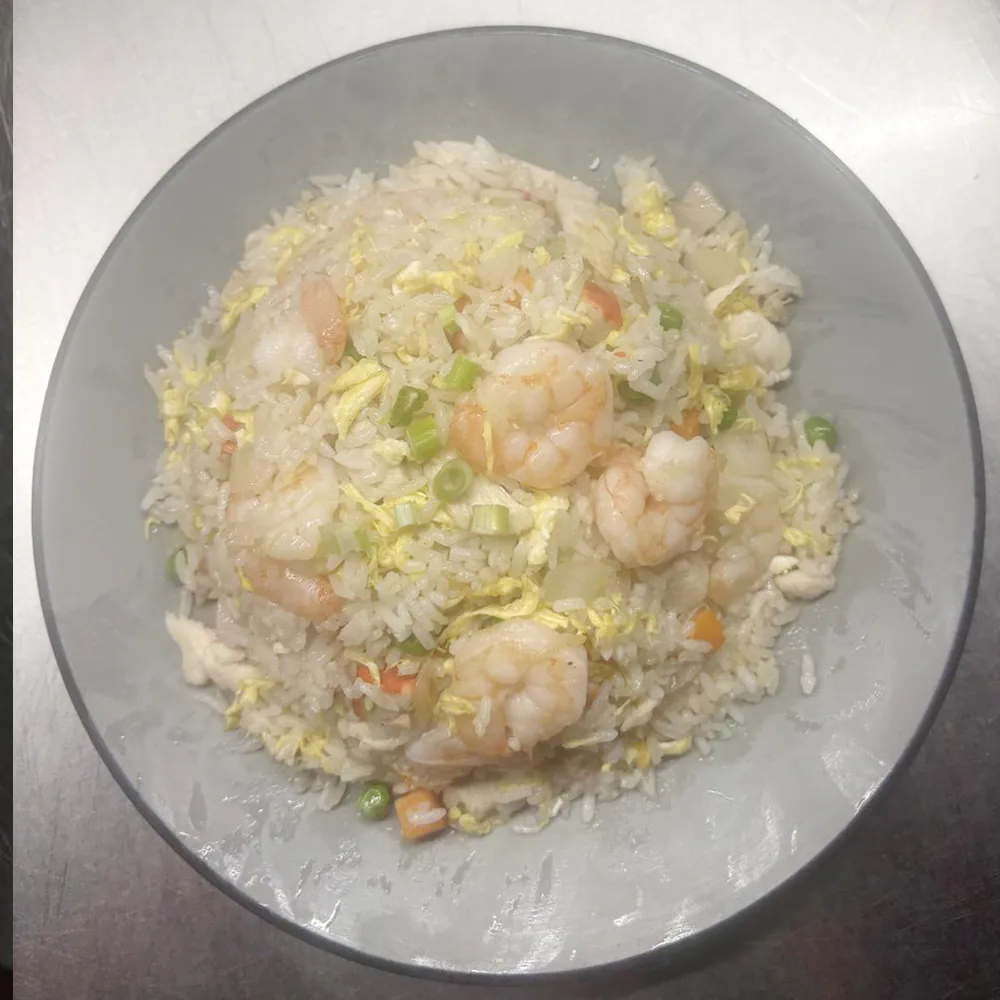 Ten Ingredients Fried Rice at W4 Noodle House, Chinese Restaurant in New York